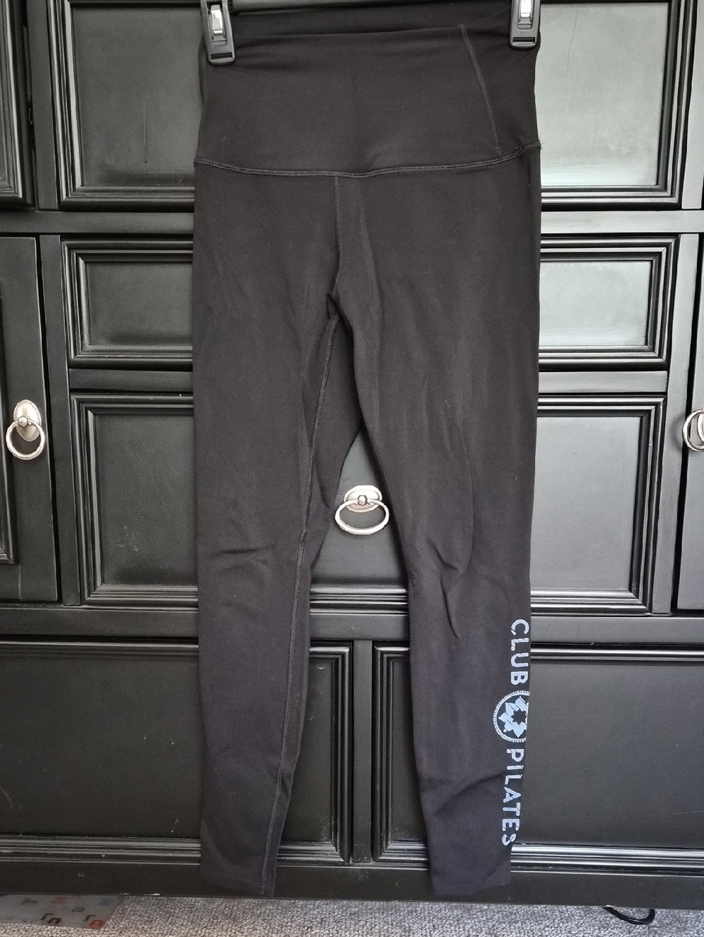 Club Pilates High-Waist Black Leggings